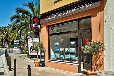 Photo de notre agence immobilière à Saint-Jean-Cap-Ferrat  